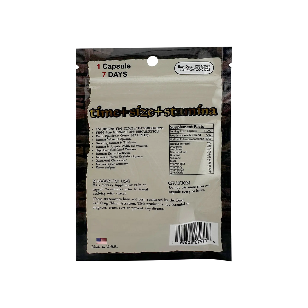 Xcalibur Platinum 11000 Pill – 24 x 1 ct. - Pills Xcalibur wholesale supplier Aonecostumer