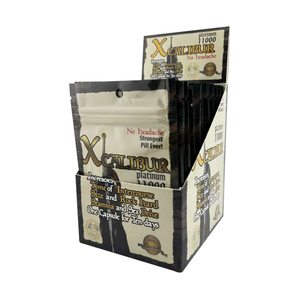 Xcalibur Platinum 11000 Pill – 24 x 1 ct. - Pills Xcalibur wholesale supplier Aonecostumer