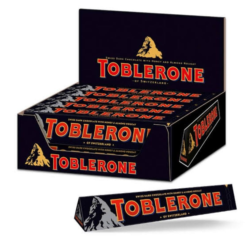 Toblerone Dark Chocolate 20-100g - City Plus Cash And Carry wholesale supplier Aonecostumer