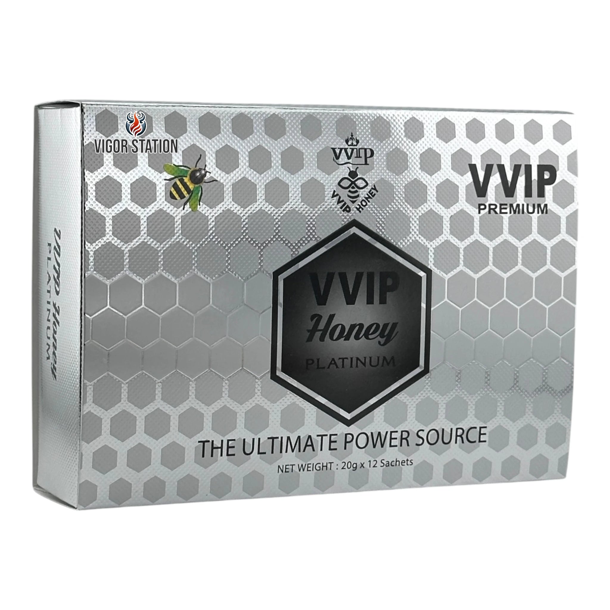 VVIP Platinum Honey – 12 Pack - Honey Packs VVIP wholesale supplier Aonecostumer