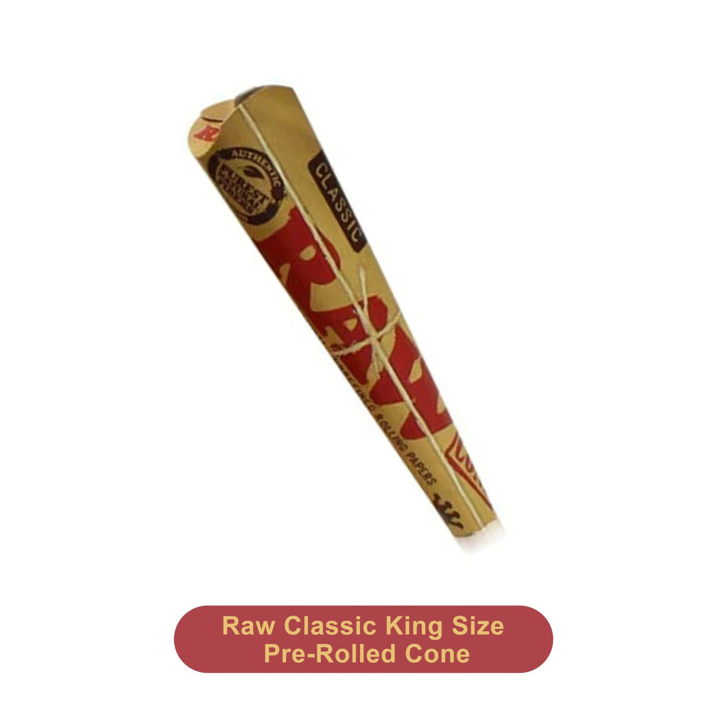 Raw Classic Cone Display King 3pk- 32ct Display - Rolling Papers Raw wholesale supplier Aonecostumer