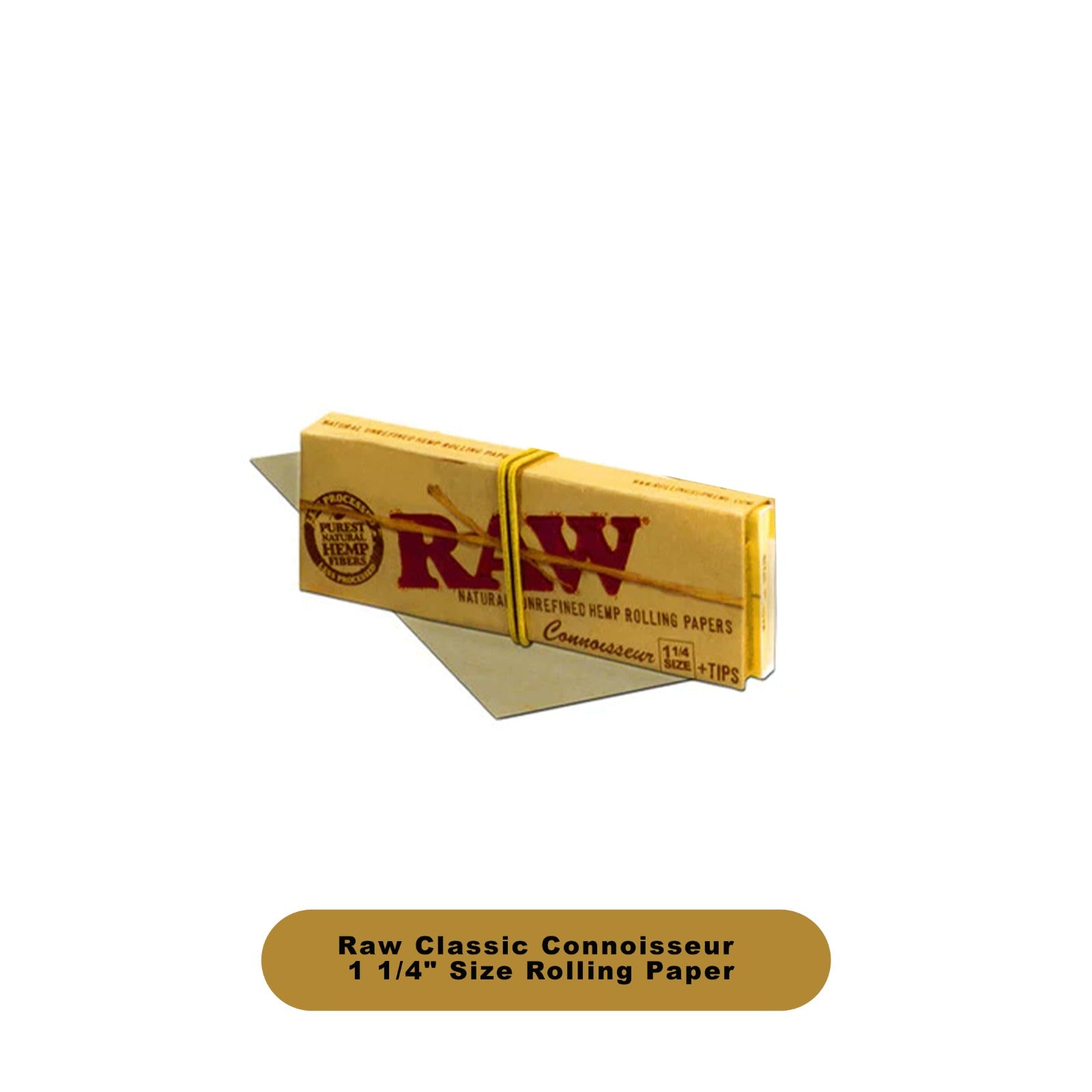 Raw Classic Connoisseur 1 1/4 Size Papers+Tips-24ct - Rolling Papers Raw wholesale supplier Aonecostumer