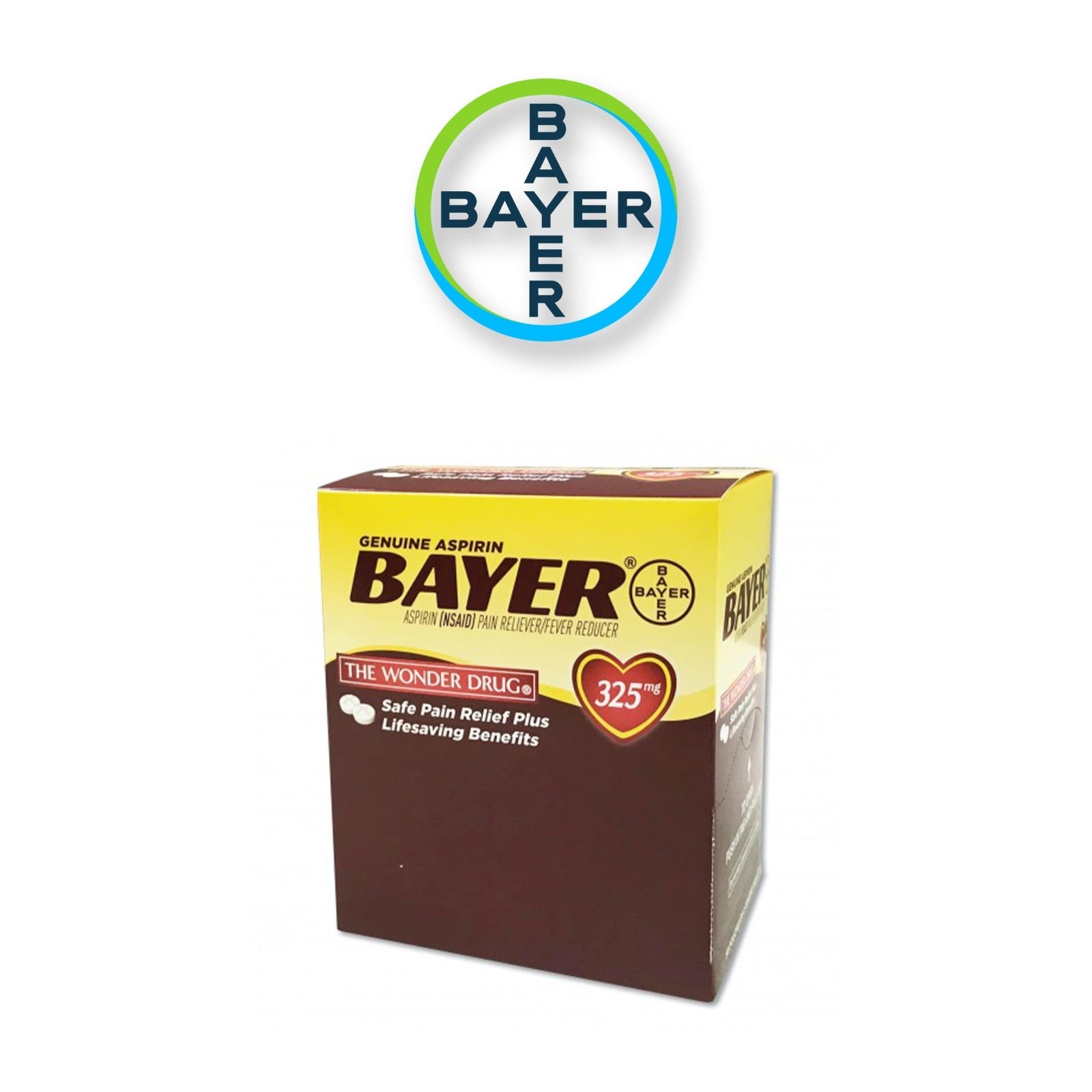 Bayer Tablet 2pk- 50ct - Medicine Bayer wholesale supplier Aonecostumer