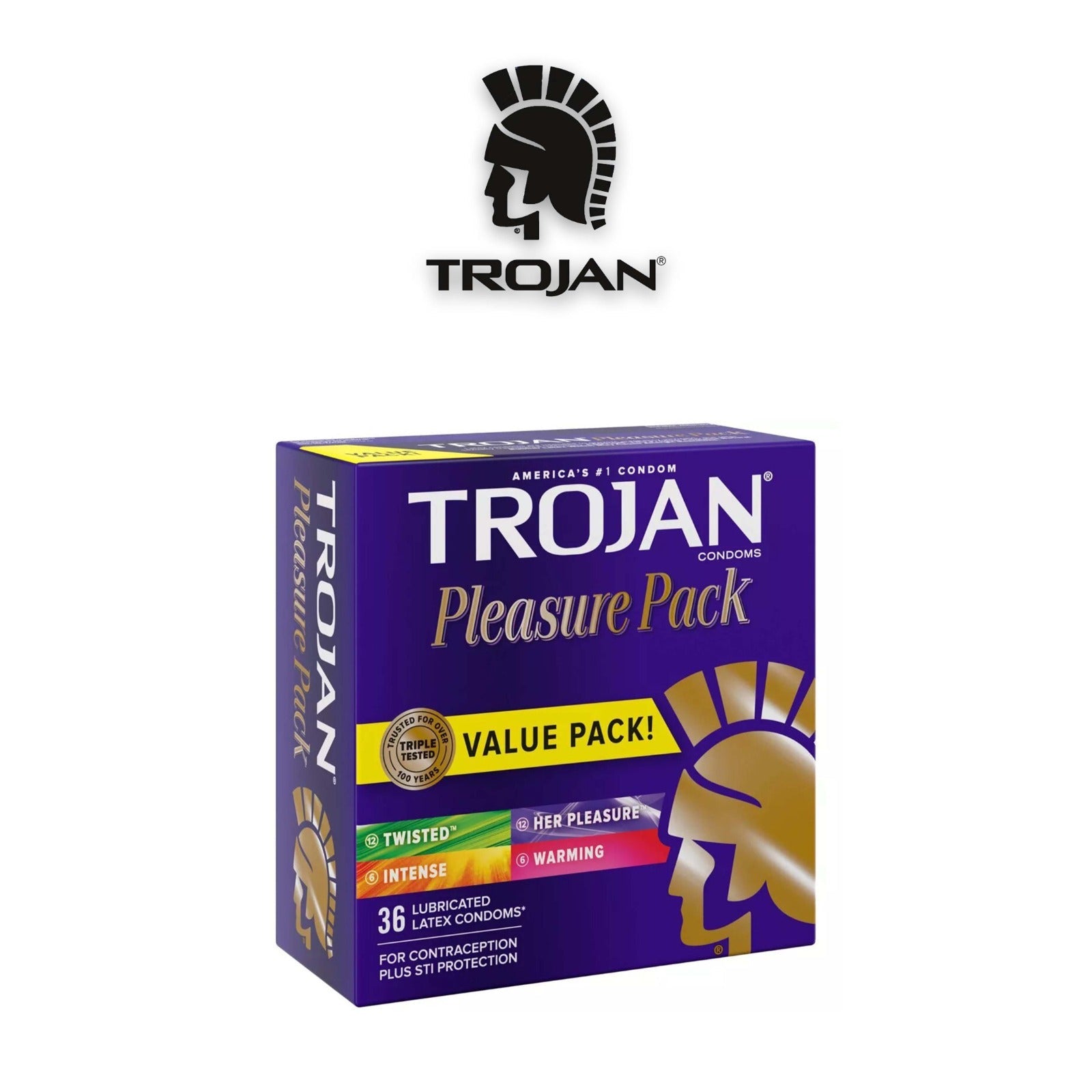 Trojan Condom 3pk- 6ct - Personal Use Trojan wholesale supplier Aonecostumer