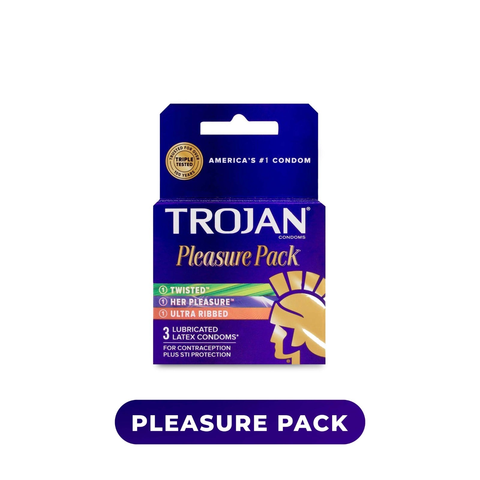Trojan Condom 3pk- 6ct - Personal Use Trojan wholesale supplier Aonecostumer