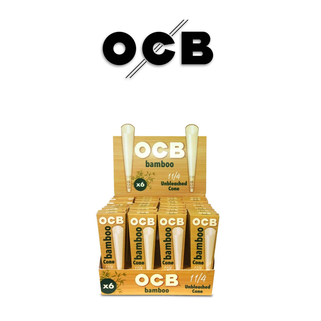 OCB Cones 1 1/4 6pk- 32ct - Rolling Papers OCB wholesale supplier Aonecostumer