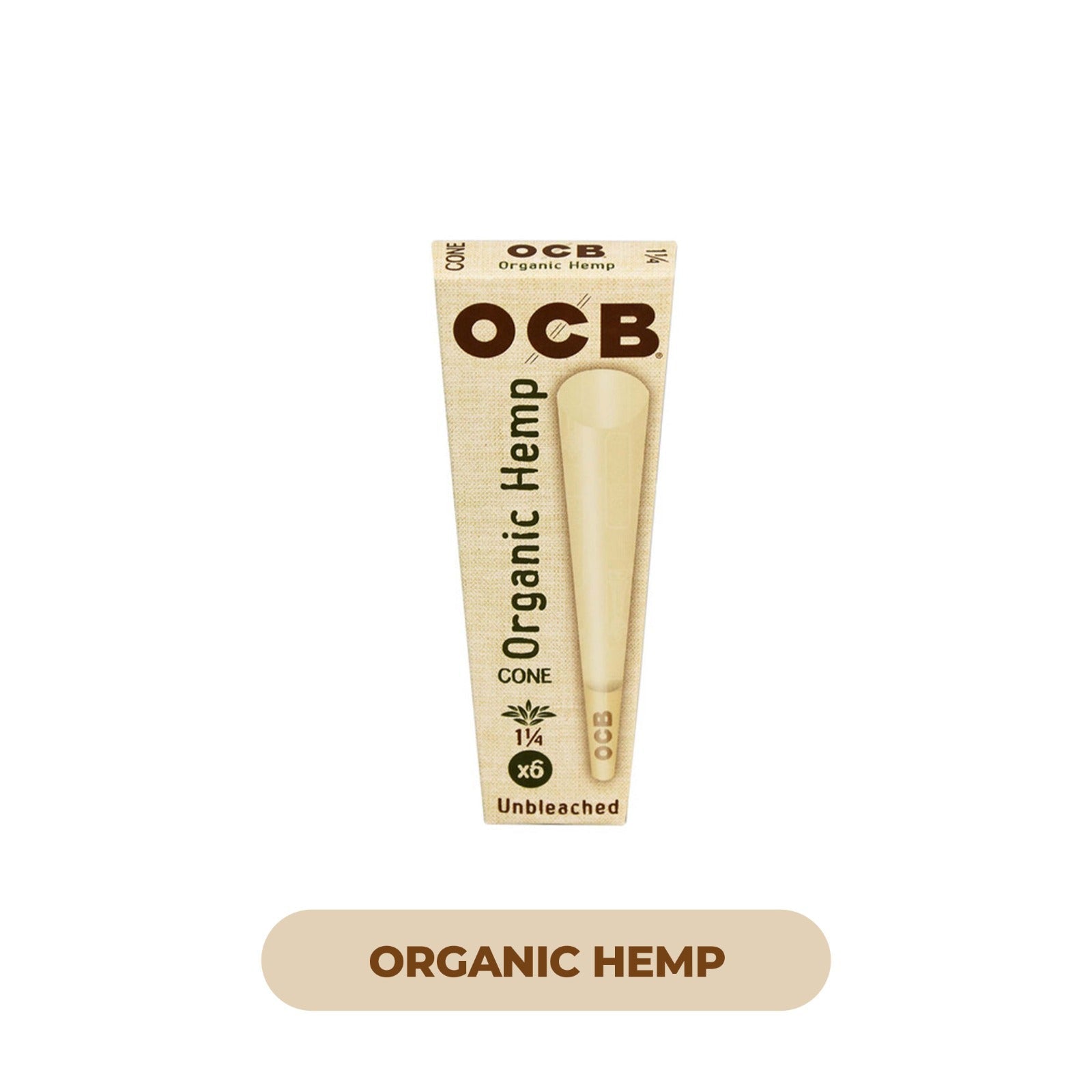 OCB Cones 1 1/4 6pk- 32ct - Rolling Papers OCB wholesale supplier Aonecostumer