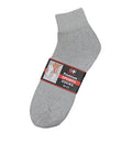 Ankle Socks Gray 12 Pairs - Socks Aonecostumer wholesale supplier Aonecostumer