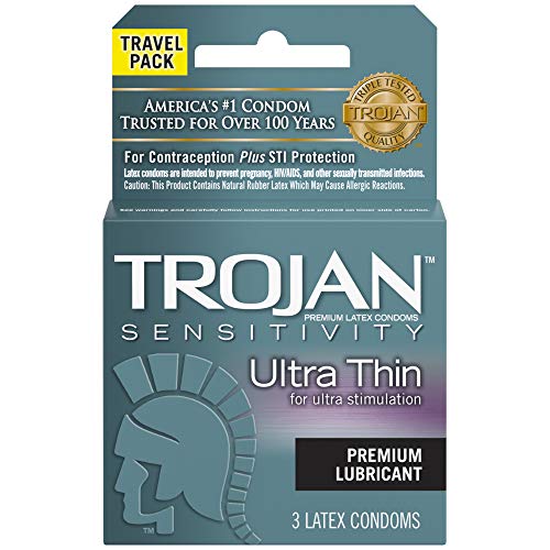 TROJAN Condom Ult Thin Lub 3s 6 Per Package - Family Planning TROJAN wholesale supplier Aonecostumer