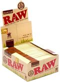 RAW Rolling Papers Organic King Size 50 Per Box - Rolling Papers RAW wholesale supplier Aonecostumer