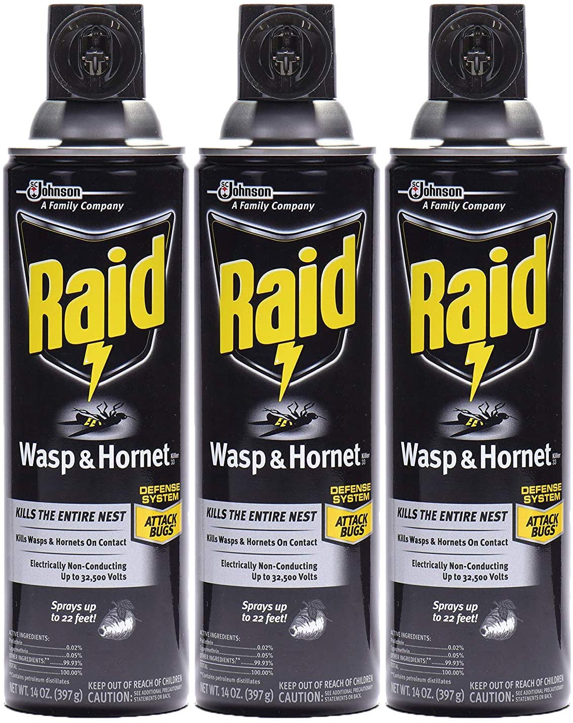 Raid Wasp Hornet Spray 12 oz Single Can - Household Supplies Raid wholesale supplier Aonecostumer