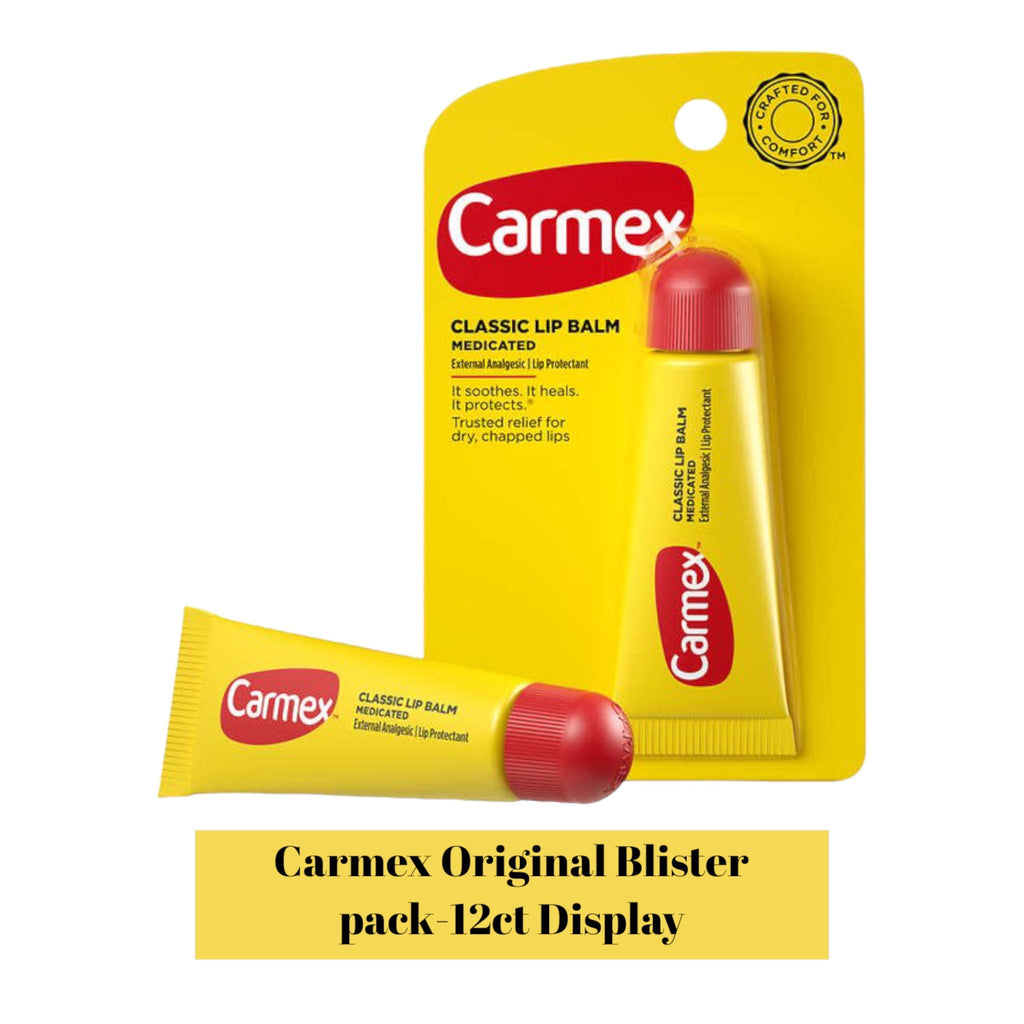 Carmex Lip Balm Tube 1pk Strawberry- 12ct - Personal Use Carmex wholesale supplier Aonecostumer