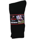 Crew Socks Black 12 Pairs - Socks Aonecostumer wholesale supplier Aonecostumer