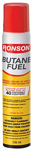 Ronson Butane 78gm 135 ml Single Can - Lighters Ronson wholesale supplier Aonecostumer