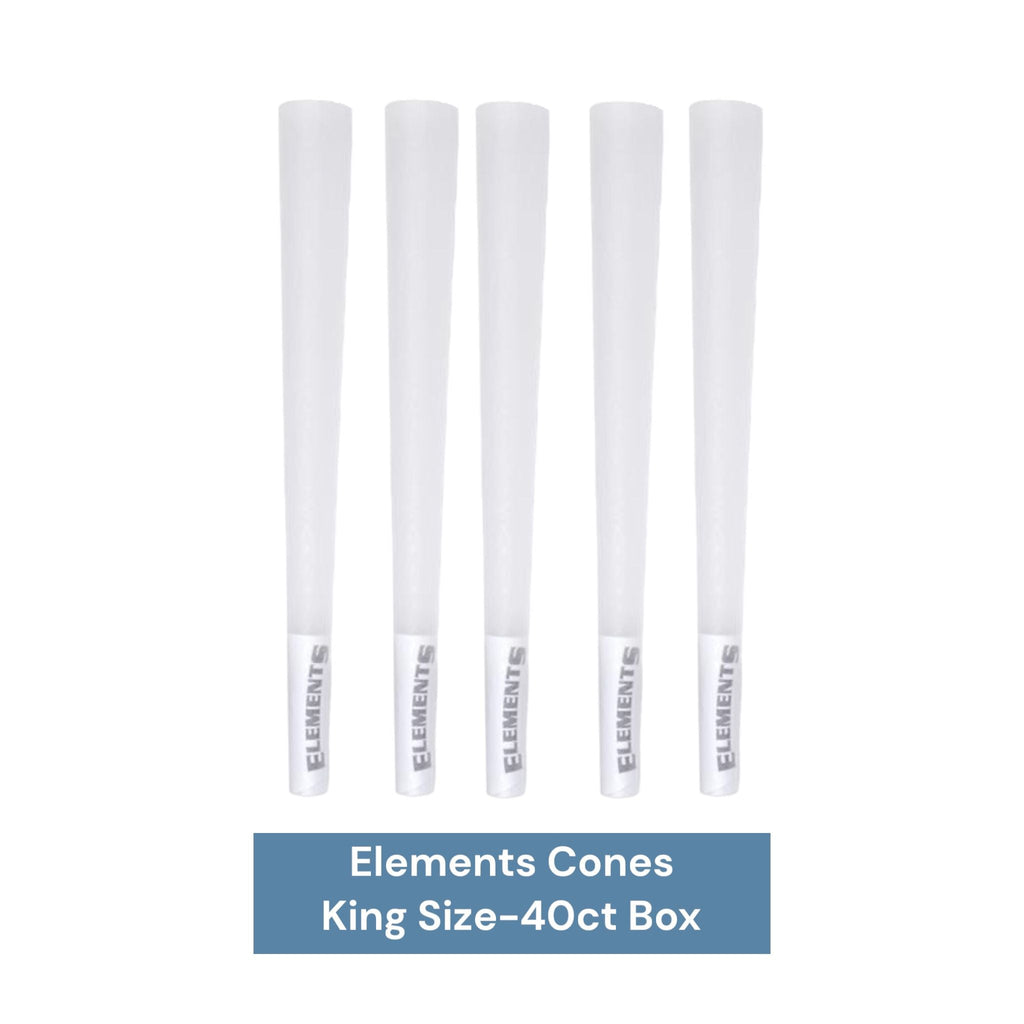 Elements Cone King Size-40ct - Rolling Papers Elements wholesale supplier Aonecostumer
