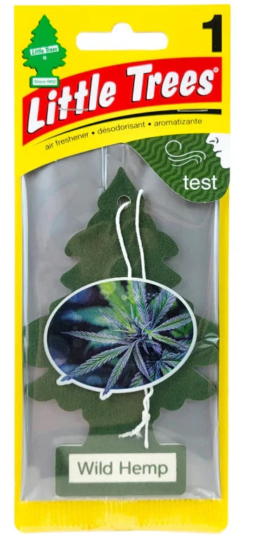 Little Trees Wild Hemp Air Fresheners 24 PK - Car Air Fresheners Little Trees wholesale supplier Aonecostumer