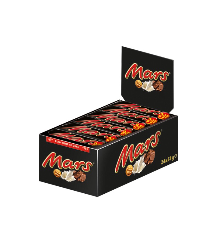 Mars Chocolate Bar 24-51g - City Plus Cash And Carry wholesale supplier Aonecostumer