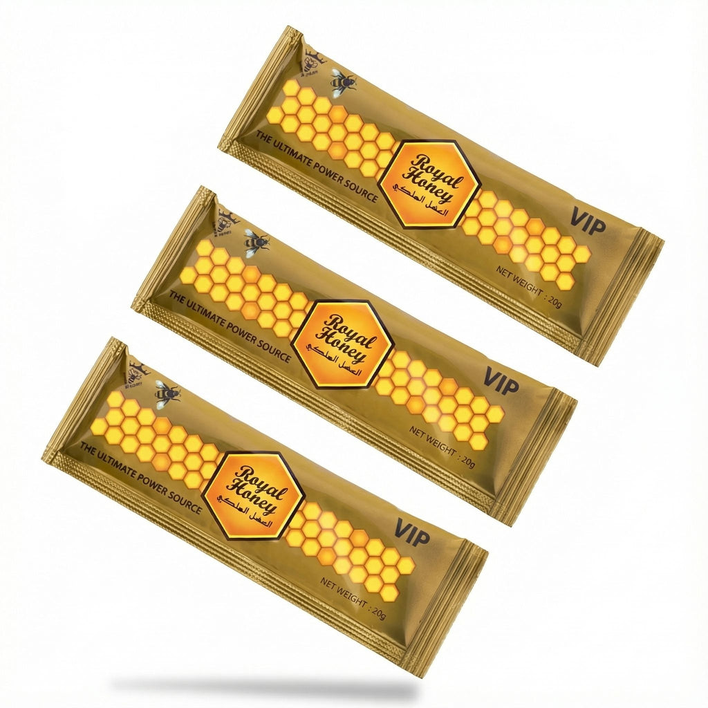 Royal Honey Gold For Man – 3 Packs x 20 Grams – Authentic Brand - Honey ThirstyRun.com wholesale supplier Aonecostumer