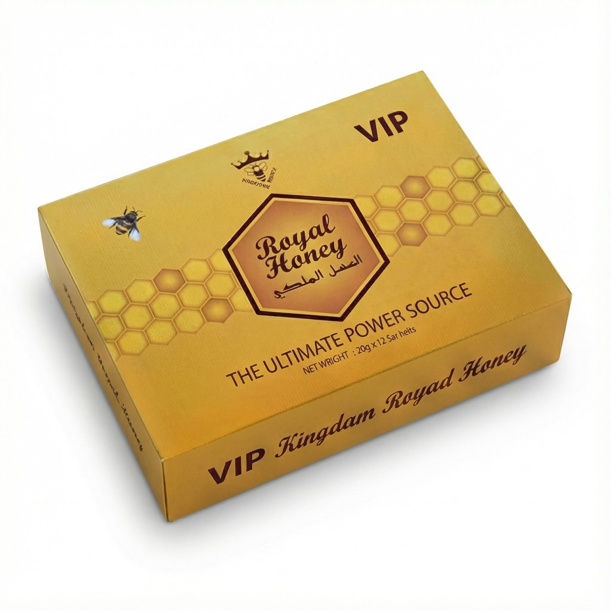 Royal Honey Gold For Man – 3 Packs x 20 Grams – Authentic Brand - Honey ThirstyRun.com wholesale supplier Aonecostumer