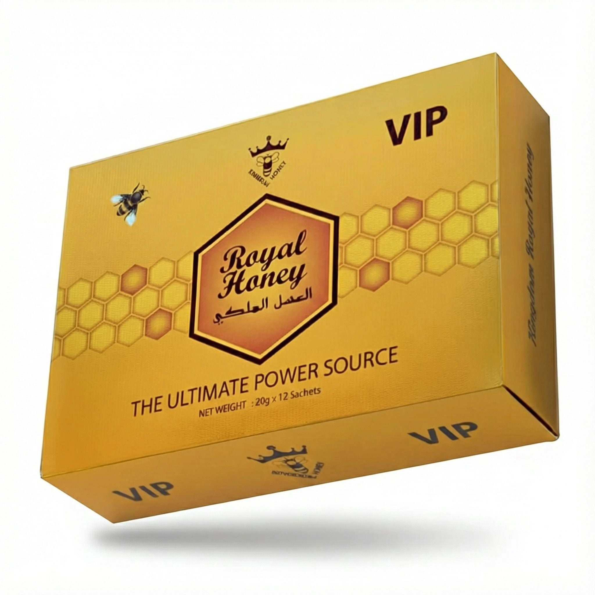 Royal Honey Gold For Man – 3 Packs x 20 Grams – Authentic Brand - Honey ThirstyRun.com wholesale supplier Aonecostumer