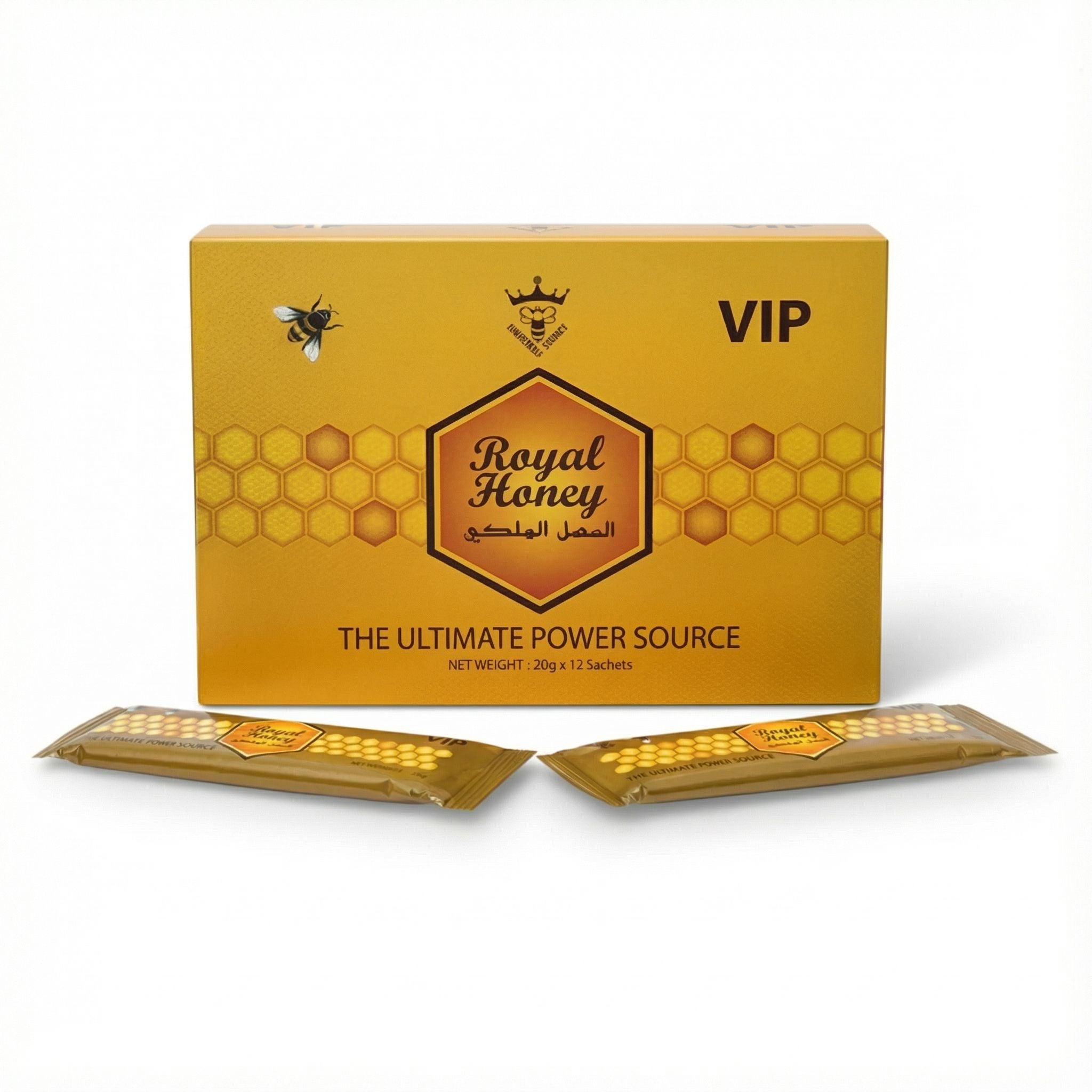 Royal Honey Gold For Man – 3 Packs x 20 Grams – Authentic Brand - Honey ThirstyRun.com wholesale supplier Aonecostumer