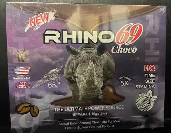 Rh1n0 69 Choco Male  12 Count Box