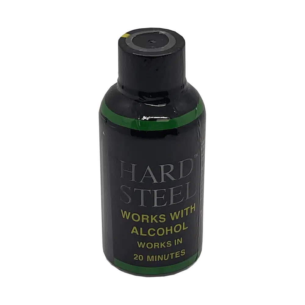 Hard Steel Male Enhancement Liquid Shot, 12 Shots