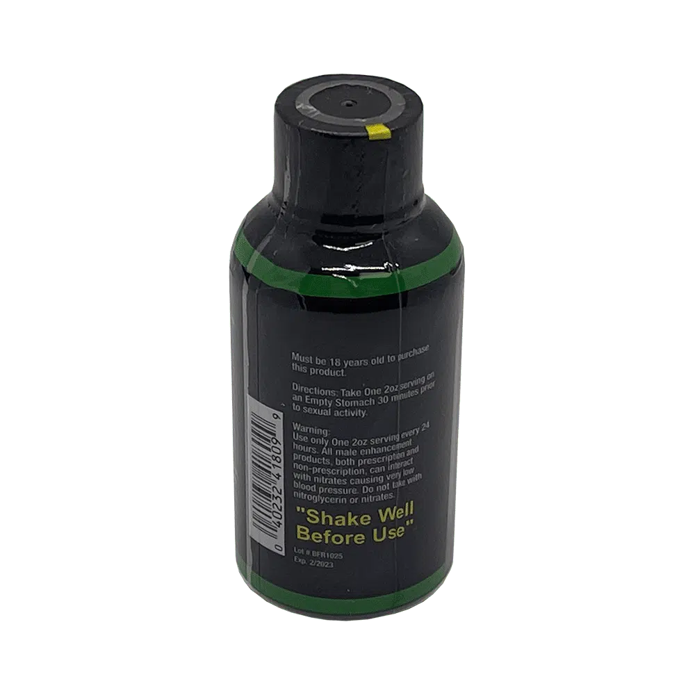 Hard Steel Male Enhancement Liquid Shot, 12 Shots