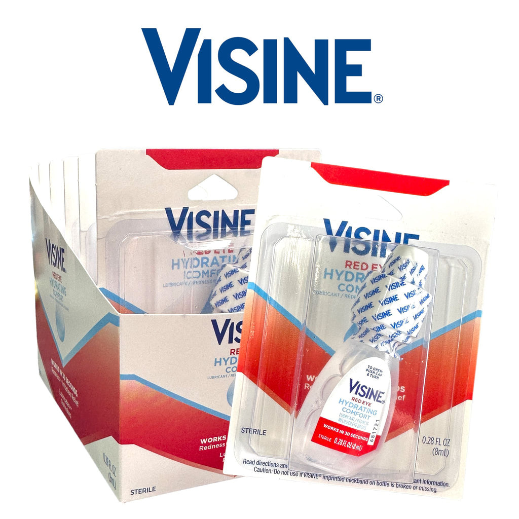 Visine Eye Drops 1pk- 6ct - Personal Use Visine wholesale supplier Aonecostumer